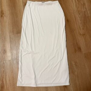 Abercrombie & Fitch White Pencil Skirt